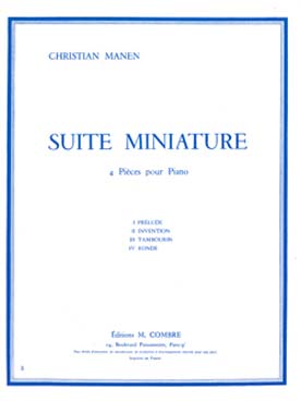 Suite Miniature (4 Pièces) (MANEN CHRISTIAN)