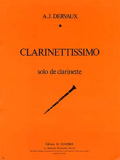 Clarinettissimo (DERVAUX ANDRE-JEAN)