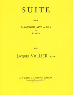 Suite Op. 59 (VALIER JACQUES)