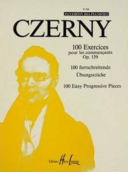 Exercices Pour Les Commençants - 100 Op. 139 (CZERNY KARL)