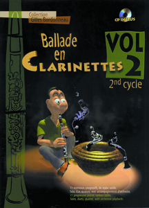 Ballade En Clarinette 2ème Cycle Vol.2 (BORDONNEAU GILLES)