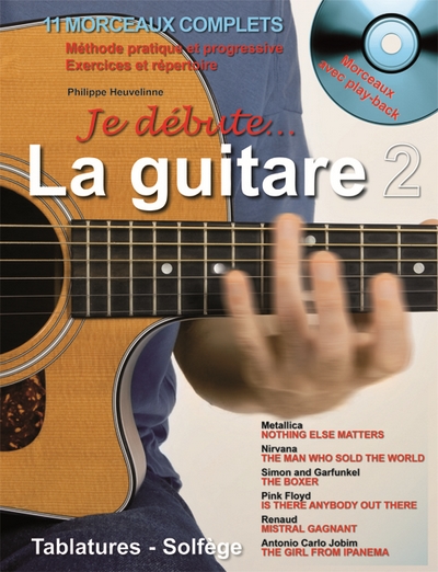 Je Débute La Guitare Vol.2 (HEUVELINE PHILIPPE)