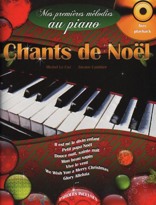 Mes Premières Mélodies Au Piano Chants De Noël