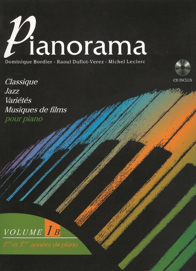 Pianorama Vol.1B (BORDIER DOMINIQUE / DUFLOT-VEREZ RAOUL / LECLERC M)
