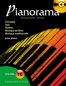 Pianorama Vol.1C Avec Cd (SANS ALINE / BORDIER D)
