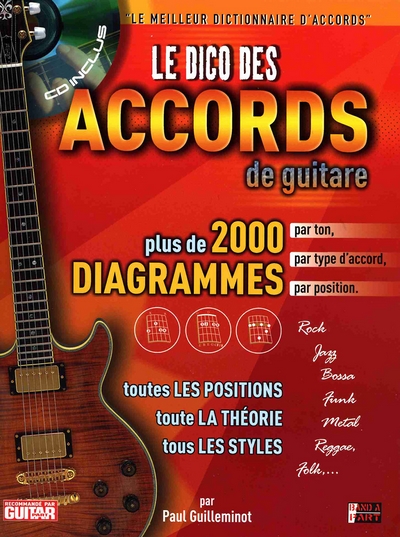 Le Dico Des 2000 Accords De Guitare (GUILLEMINOT P)
