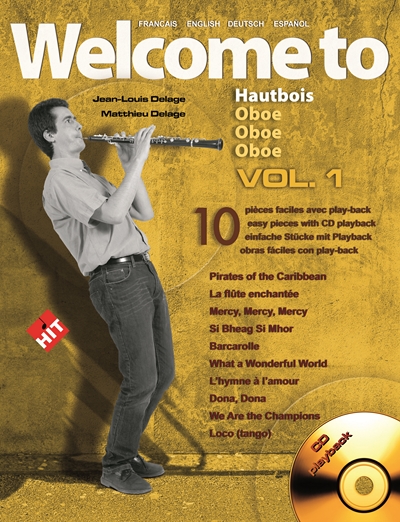 Welcome To Hautbois + Cd (DELAGE JEAN-LOUIS)