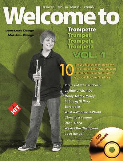 Welcome To Trompette + Cd (DELAGE JEAN-LOUIS)