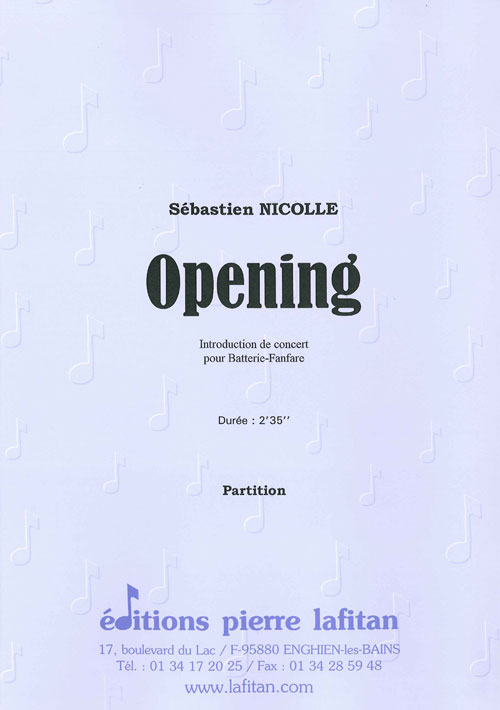 Opening (NICOLLE SEBASTIEN)