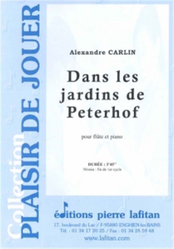 Dans les Jardins de Peterhof (CARLIN ALEXANDRE)