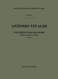 Concerto Per Oboe, Archi E B.C.: In Do Rv 447 - F.VIi/6 Tomo 216 (VIVALDI ANTONIO)