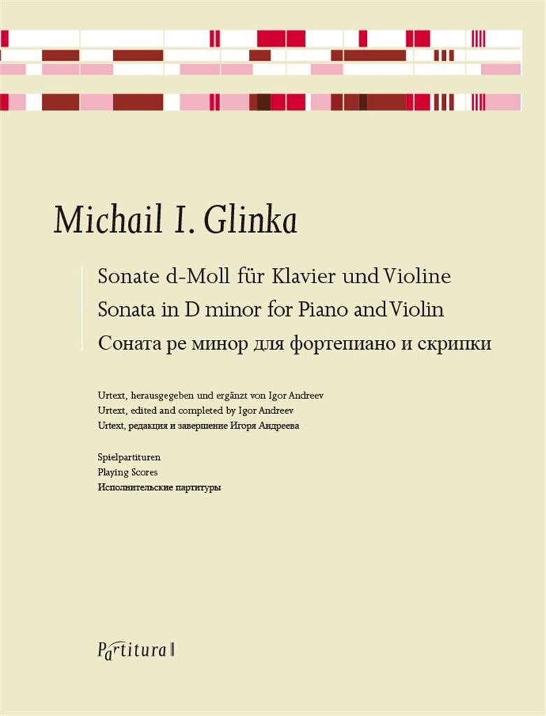 Sonate d-Moll für Klavier und Violine (GLINKA MIKHAIL)