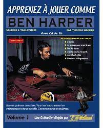 APPRENEZ A JOUER COMME BEN HARPER + CD (HARPER BEN / HAMMJE THOMAS)