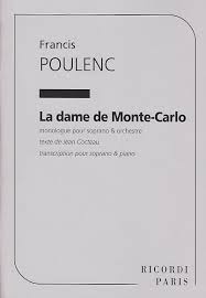 Dame De Monte-Carlo Chant Et Piano (POULENC FRANCIS)