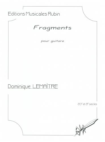 FRAGMENTS (LEMAITRE DOMINIQUE)