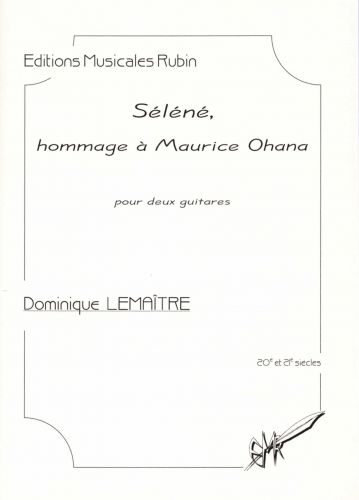 Sln, hommage  Maurice Ohana (LEMAITRE DOMINIQUE)