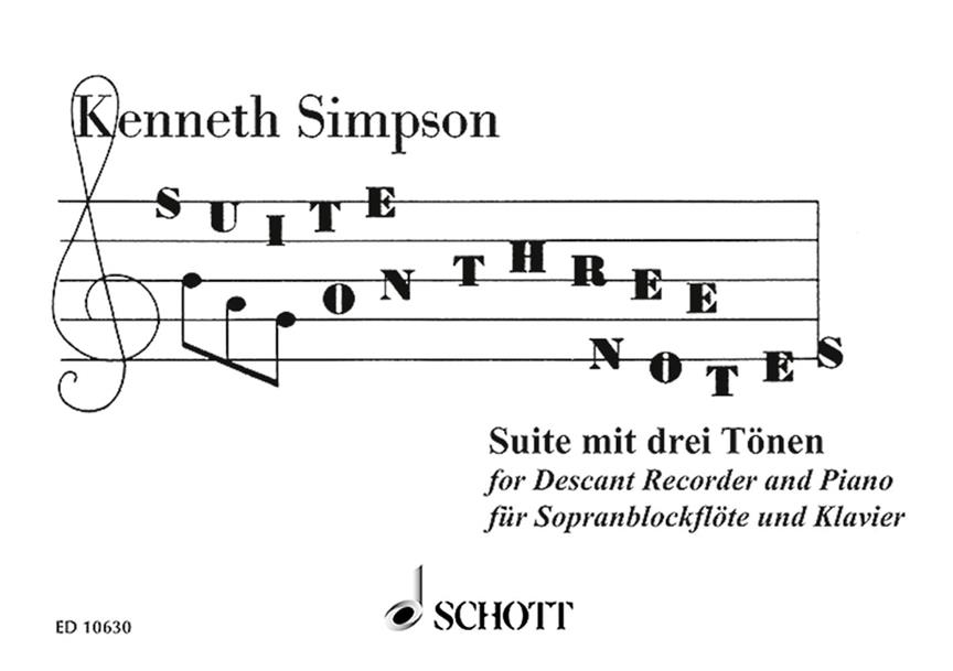 Suite On 3 Notes (SIMPSON KENNETH)