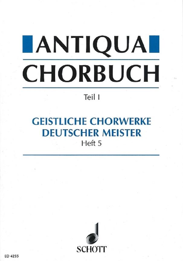 Antiqua-Chorbuch Teil I / Heft 5