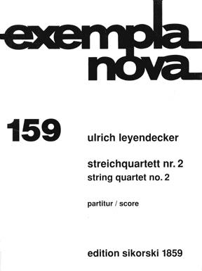 Streichquartett N02 (LEYENDECKER)