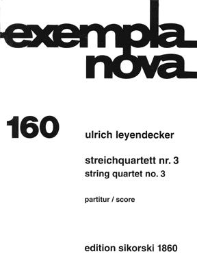 Streichquartett N03 (LEYENDECKER)