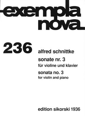 Sonate N03 (SCHNITTKE ALFRED)