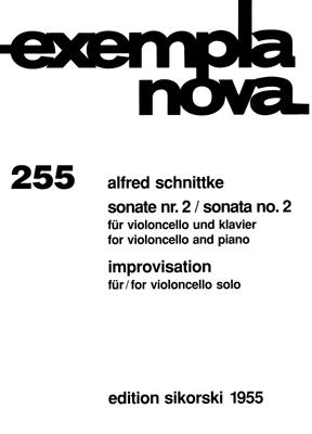 Sonate N02 Et Improvisation (SCHNITTKE ALFRED)