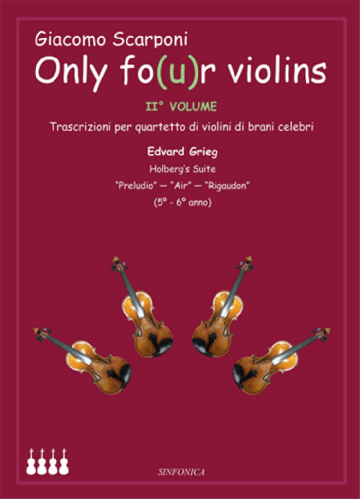 Only fo(u)r Violins - Volume 2 (SCARPONI GIACOMO)