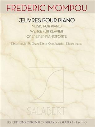 Oeuvres Pour Piano (MOMPOU FEDERICO)