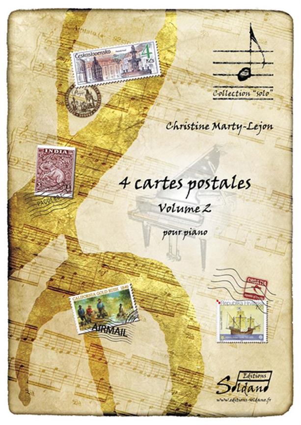 4 Cartes Postales Vol.2 (MARTY-LEJON CHRISTINE)