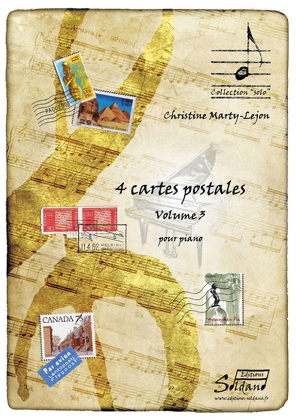 4 Cartes Postales Vol.3 (MARTY-LEJON CHRISTINE)