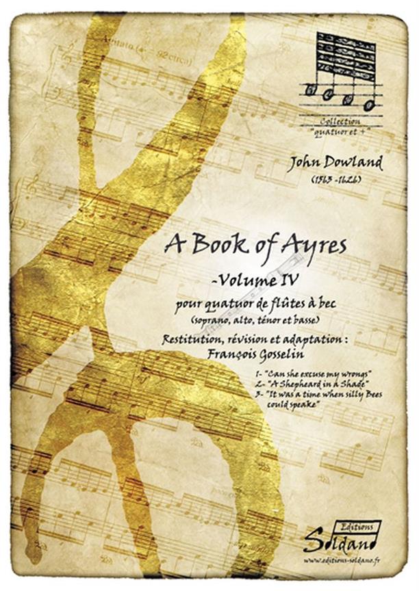 A Booke Of Ayres Vol.IV (DOWLAND)
