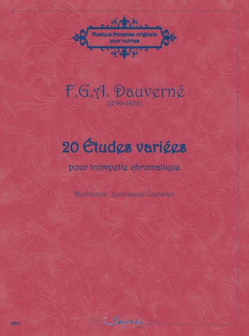 20 Etudes Variées (DAUVERNE FRANCOIS)