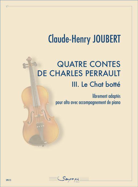 4 Contes De Perrault 3. Le Chat Botté (JOUBERT CLAUDE-HENRY)