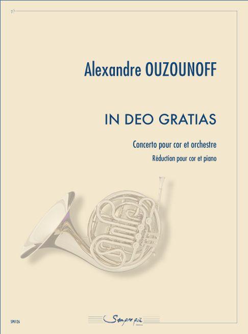In Deo Gratias (Concerto) (OUZOUNOFF ALEXANDRE)