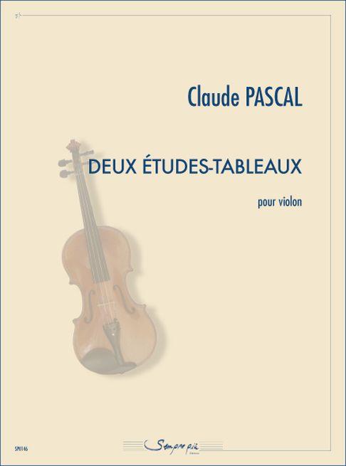 2 Etudes - Tableaux (PASCAL CLAUDE)