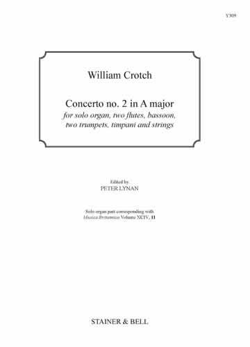 Concerto No. 2 In A Major (CROFT WILLIAM)