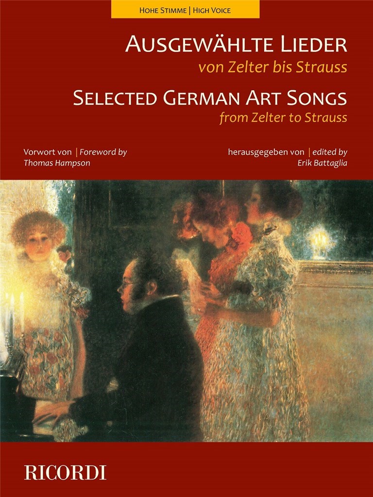 Ausgewählte Lieder von Zelter bis Strauss (HV)