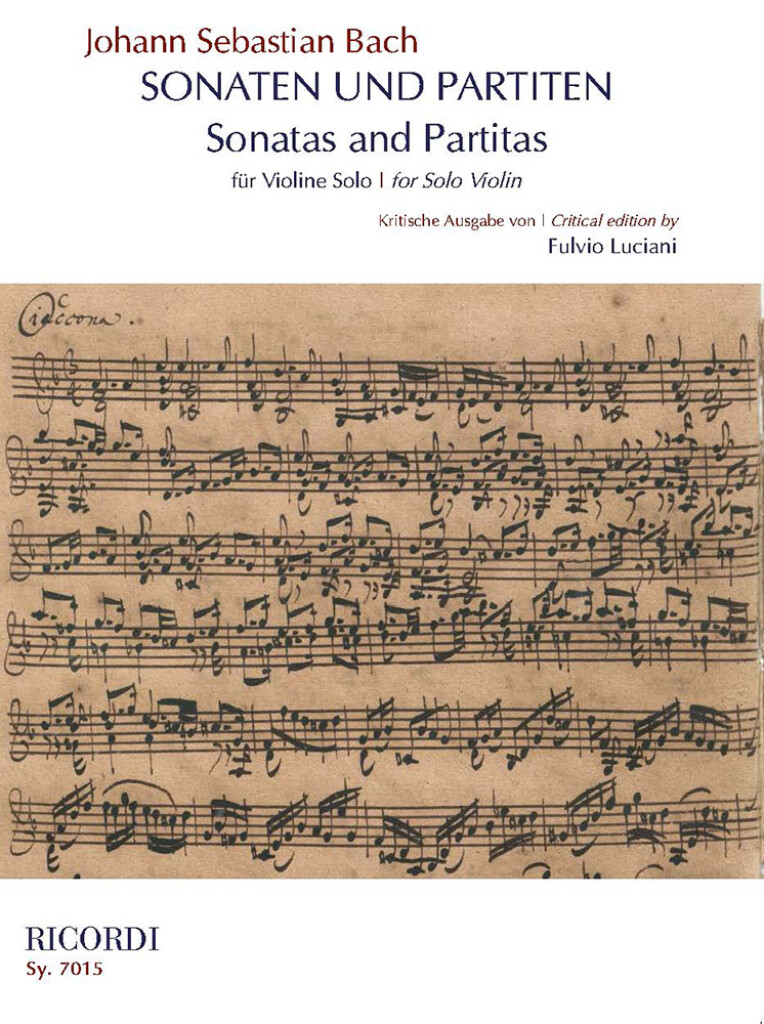 Sonaten und Partiten für Violine solo (BACH JOHANN SEBASTIAN)