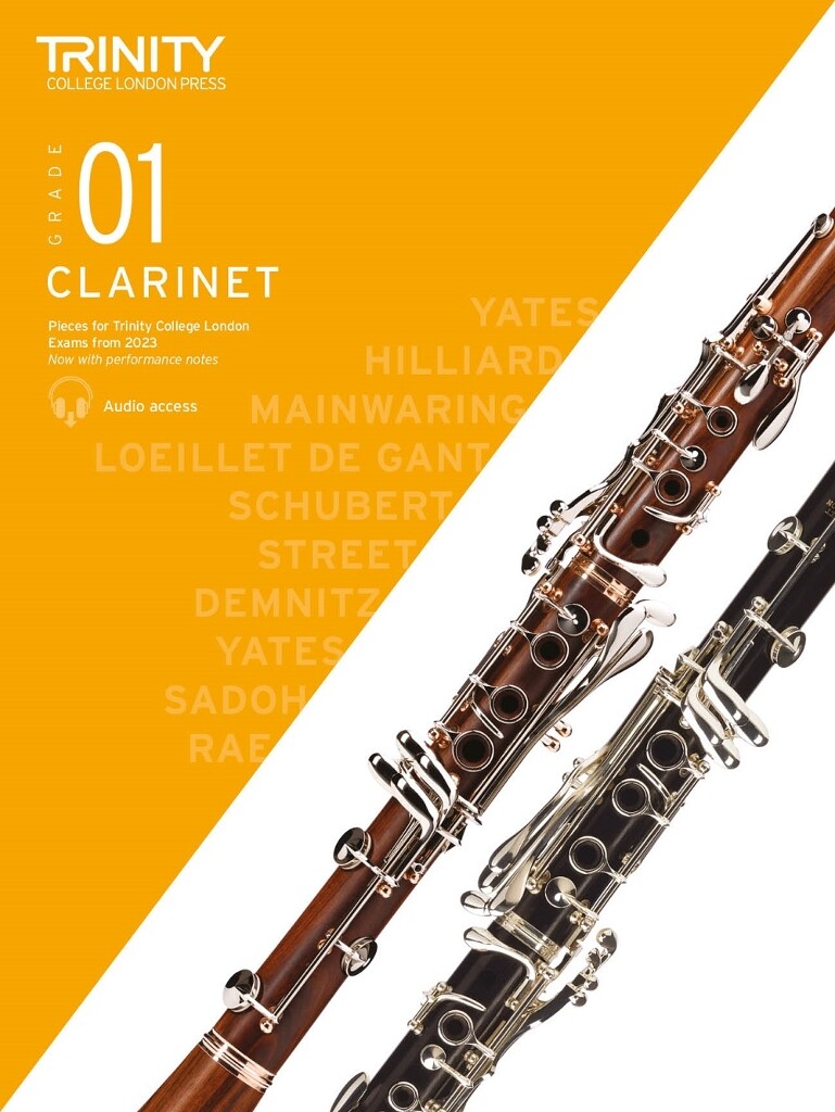 TCL Clarinet Exam Pieces from 2023: Grade 1