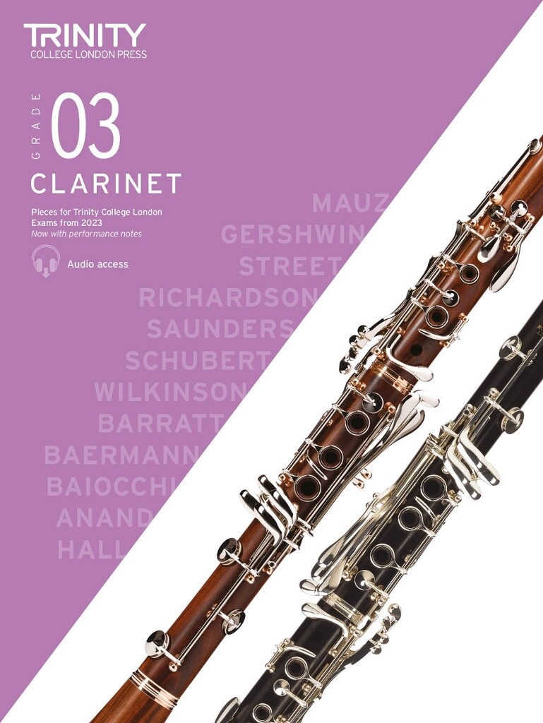 TCL Clarinet Exam Pieces from 2023: Grade 3