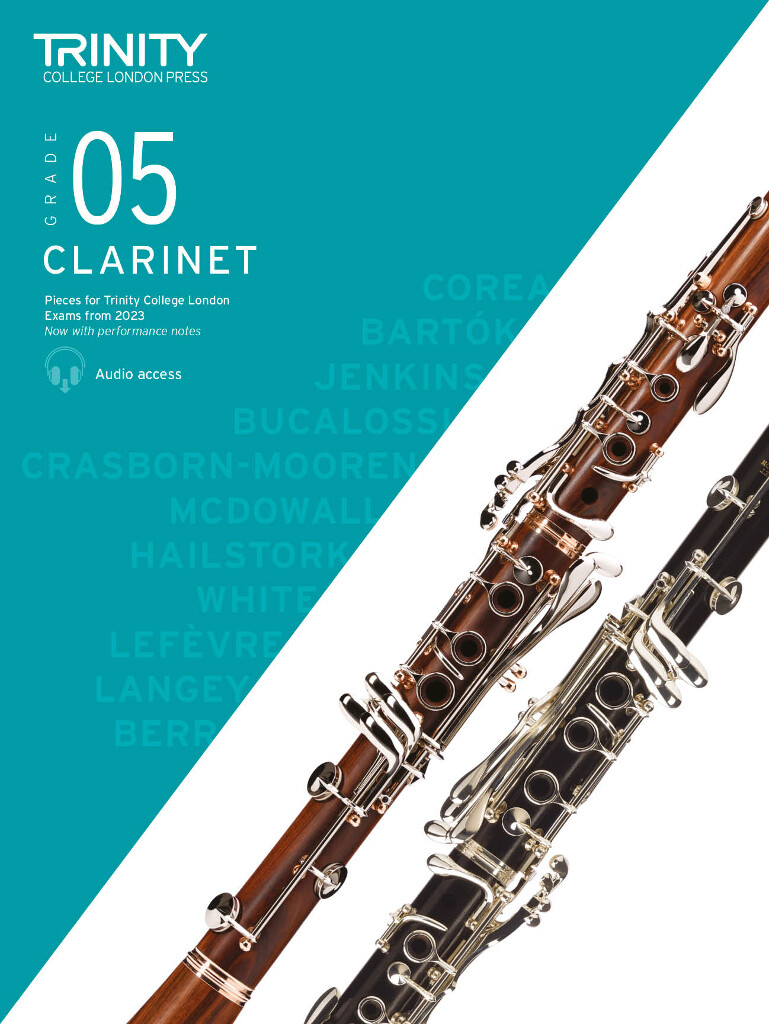 TCL Clarinet Exam Pieces from 2023: Grade 5