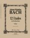 12 Etudes - From Goldberg Variations (BACH JOHANN SEBASTIAN)