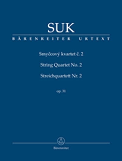 String Quartet Nr. 2 Op. 31 (SUK JOSEF)