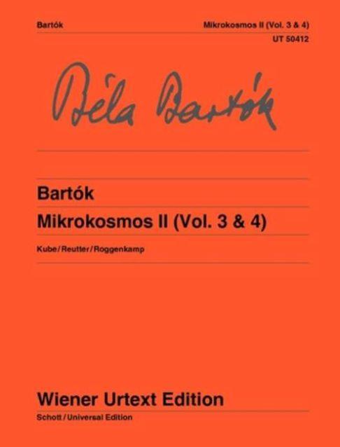Mikrokosmos Band 2 (Vol.3 et 4) (BARTOK BELA)