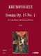 Sonata Op. 15 #1 For Harp (Piano) And Violin Ad Libitum (KRUMPHOLTZ JOHANN-BAPTIST)