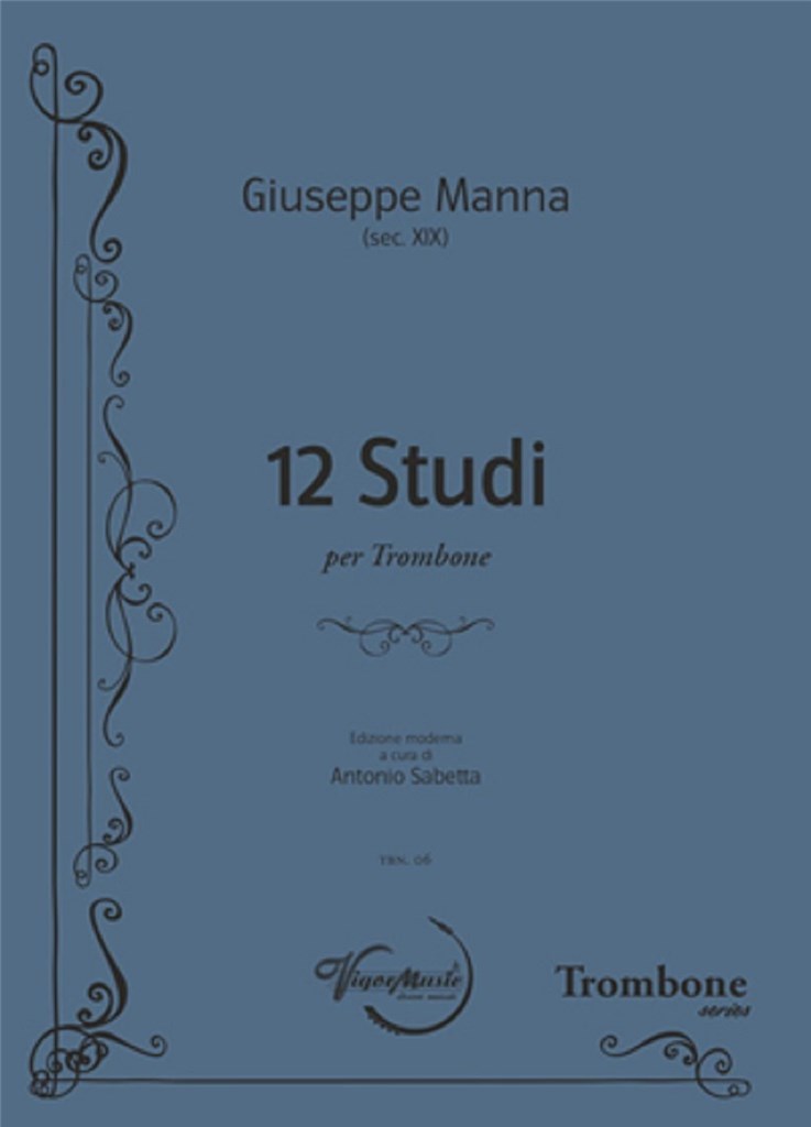 12 Studi per Trombone (MANNA GIUSEPPE)