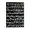 File with elastic band Sheet music black