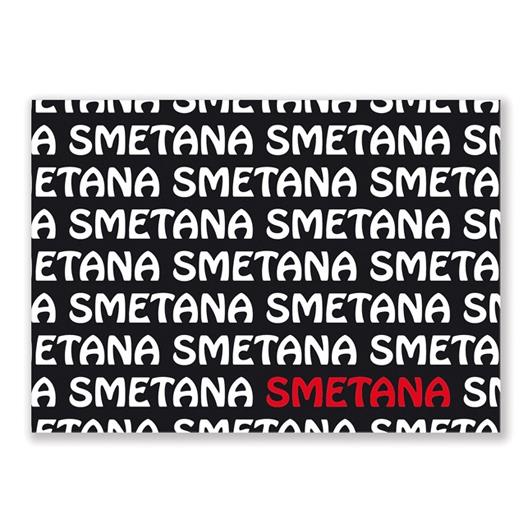 Postcard 10 pcs Smetana text