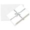 Greeting card Line of notes/ribbon A6