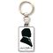 Keyring Beethoven Silhouette